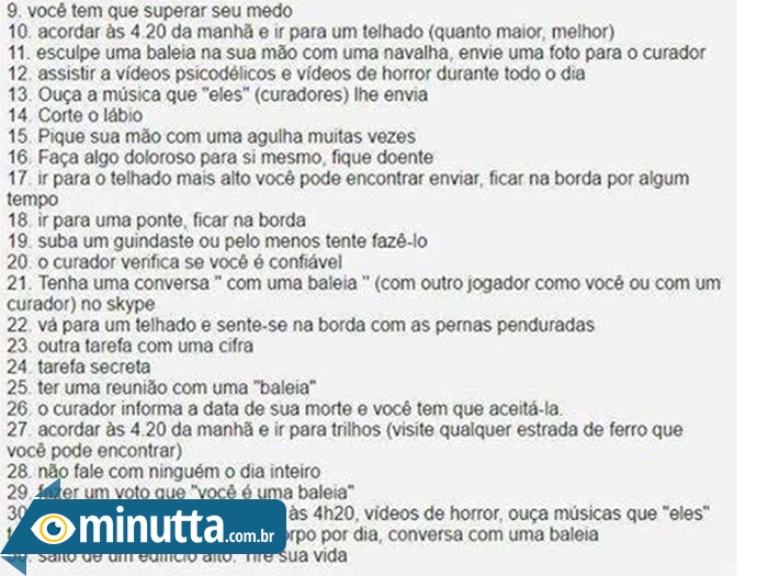 Baleia-Azul. O jogo na internet que está a levar jovens no Brasil a  suicidar-se